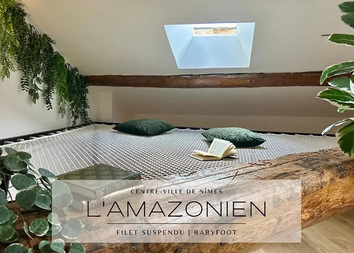 L\'Amazonien - Baby-Foot Et Filet De Detente !